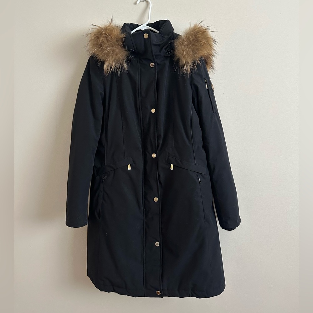 Michael Kors Fur Trim Parka